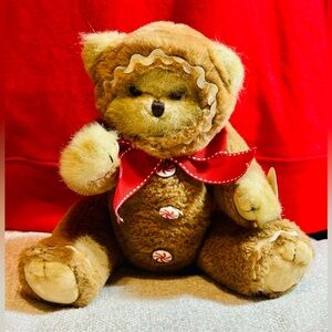 Bearington Collection Christmas Teddy Bear | Scented Plush | Holiday Decor